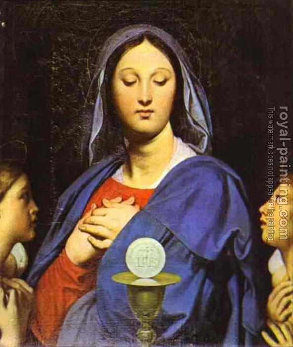Jean Auguste Dominique Ingres : The Virgin of the Host